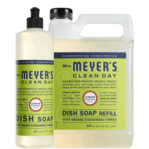 Lemon Verbena Dish Soap and Refill Set